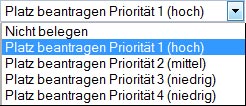 PrioritÃ¤t einstellen